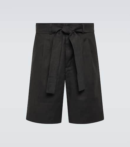 Commas Linen-blend shorts - Commas - Modalova