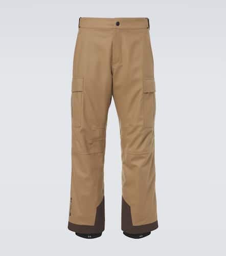 Pantalones de esquí técnicos de franela de lana - Moncler Grenoble - Modalova