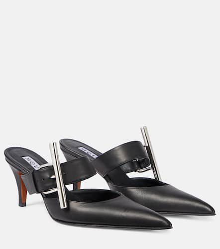 Birdee T-Bar leather mules - Alexander McQueen - Modalova