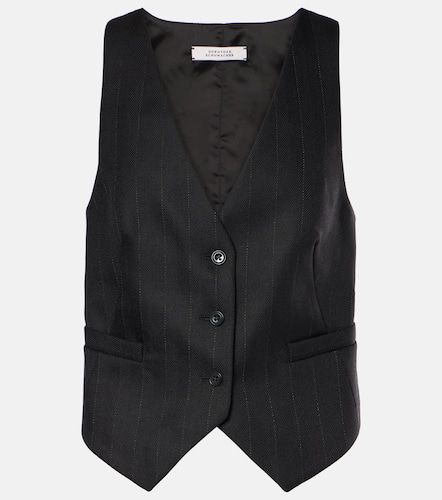 Modern Sophistication pinstripe wool vest - Dorothee Schumacher - Modalova