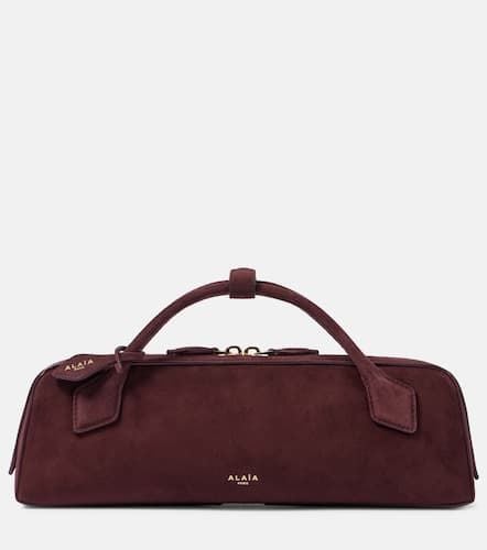 AlaÃ¯a Le Teckel suede clutch - Alaia - Modalova