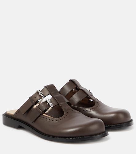 Loewe Campo leather mules - Loewe - Modalova