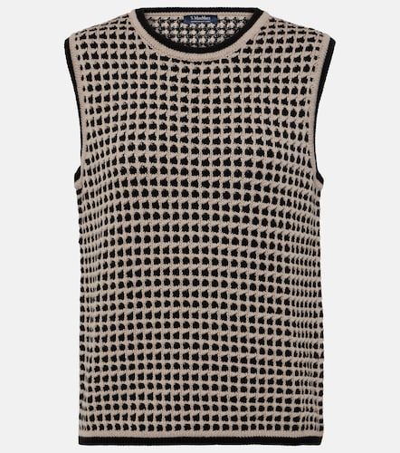 Chaleco de algodón con motivo - 'S Max Mara - Modalova