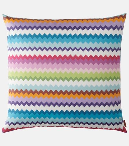 Cuscino Riverbero in cotone a zig zag - Missoni - Modalova