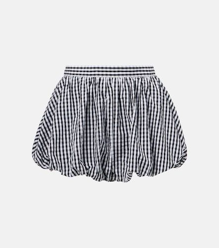 Gingham gathered cotton poplin shorts - Faithfull - Modalova
