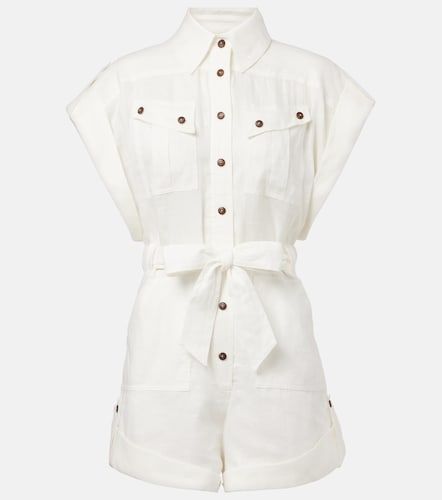 Zimmermann Playsuit aus Leinen - Zimmermann - Modalova