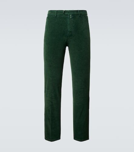 Cotton-blend corduroy slim pants - Kiton - Modalova