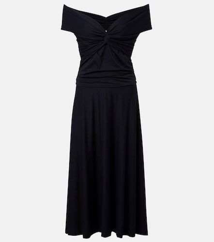 Abito midi Soft Drape off-shoulder bardot - Dorothee Schumacher - Modalova