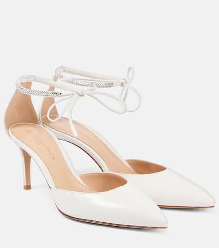 Leather slingback pumps - Gianvito Rossi - Modalova