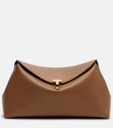 Toteme Clutch T-Lock Small de piel - Toteme - Modalova