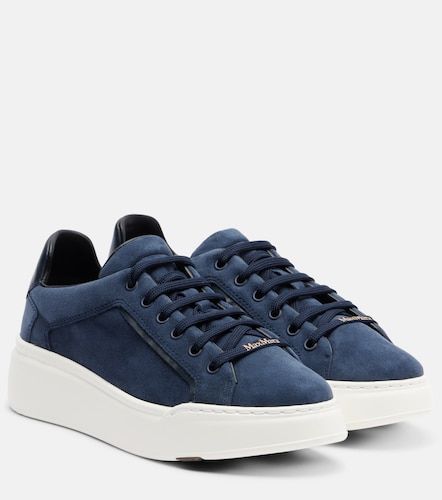 Max Mara Suede platform sneakers - Max Mara - Modalova