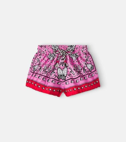 Fábula Shorts Morango Bandana de algodón - Fabula - Modalova