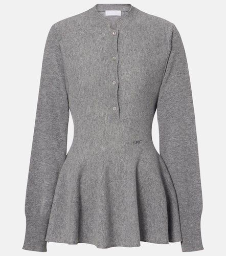 Top de lana virgen con peplum - Stella McCartney - Modalova
