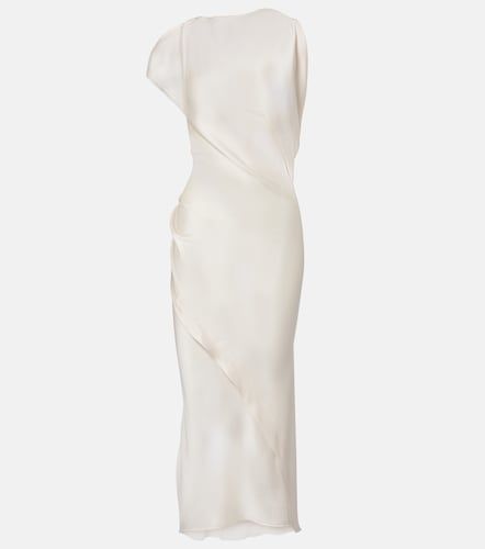 Vestido midi Kyra drapeado - Victoria Beckham - Modalova