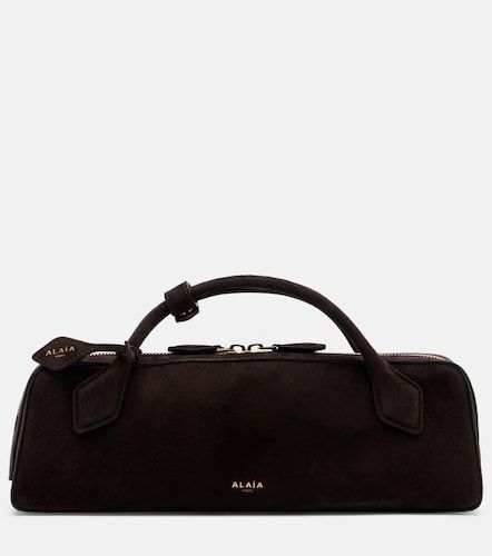 Alaia Le Teckel Small suede clutch - Alaia - Modalova