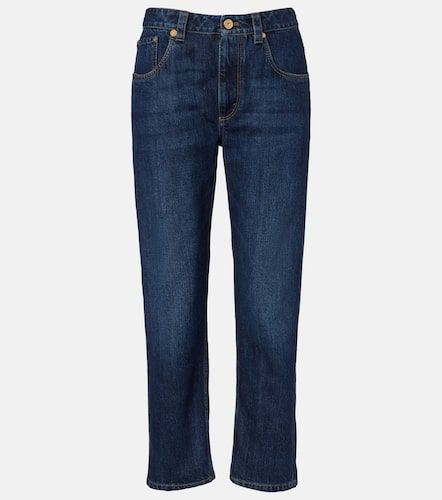 Cropped Straight Jeans - Brunello Cucinelli - Modalova