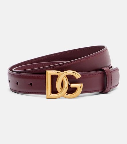 Dolce&Gabbana DG leather belt - Dolce&Gabbana - Modalova