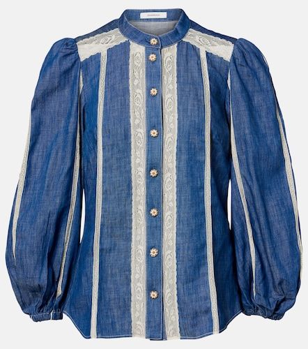 Zimmermann Jeansbluse Awaken - Zimmermann - Modalova