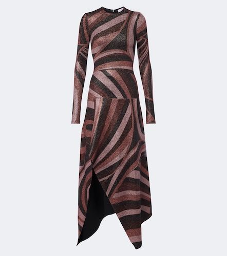 Iride LurexÂ® jersey midi dress - Pucci - Modalova