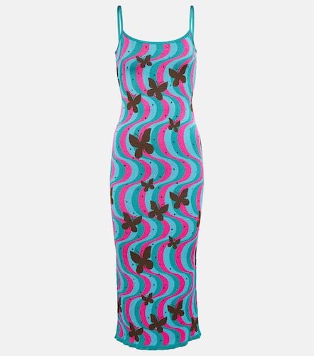 Alessandra Rich Jacquard midi dress - Alessandra Rich - Modalova