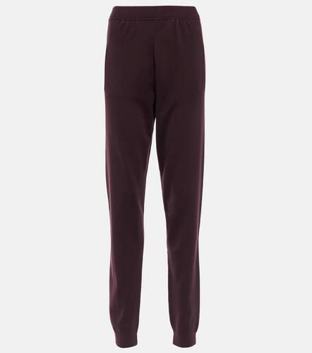 Straight wool sweatpants - Saint Laurent - Modalova