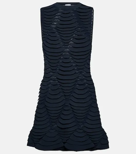 Alaïa Vestido corto de punto efecto serpiente - Alaia - Modalova