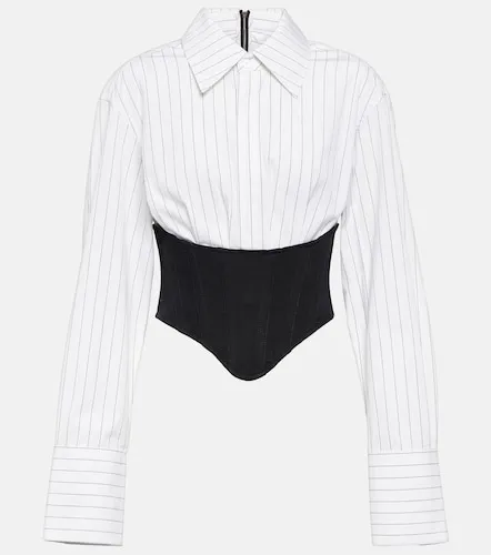 Camicia Corset in cotone a righe - Dion Lee - Modalova