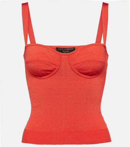 Dolce&Gabbana Knitted bustier - Dolce&Gabbana - Modalova