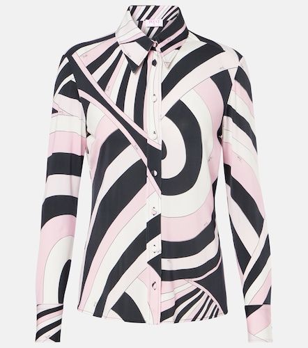 Pucci Iride jersey satin shirt - Pucci - Modalova