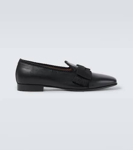 Bowow bow-detail leather loafers - Valentino Garavani - Modalova