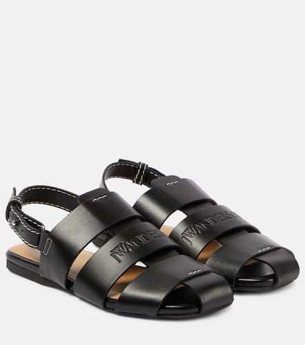 Fisherman leather sandals - JW Anderson - Modalova