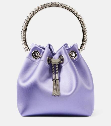 Bon Bon Small embellished satin bucket bag - Jimmy Choo - Modalova