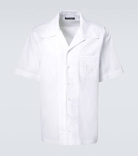 DG embroidered cotton shirt - Dolce&Gabbana - Modalova