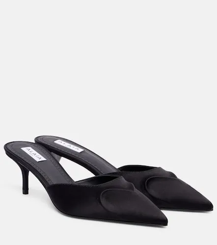 Alaia Le Cour 3D 55 satin mules - Alaia - Modalova