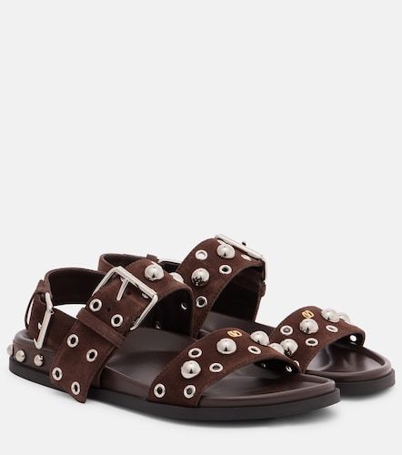 Sandali Nellcôte in suede con borchie - Valentino Garavani - Modalova