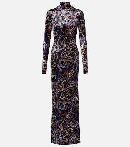 Etro Sequined turtleneck gown - Etro - Modalova