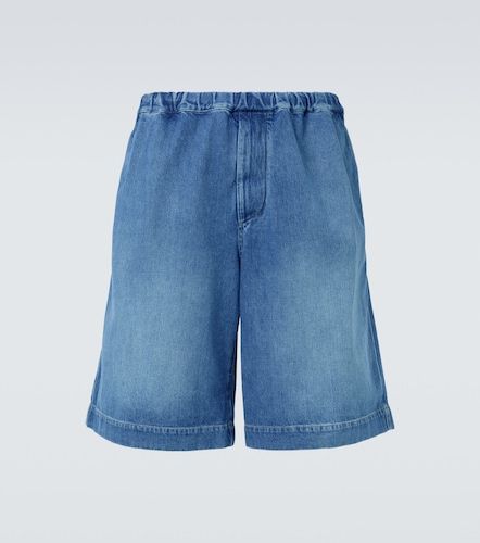 Plan C Denim Bermuda shorts - Plan C - Modalova