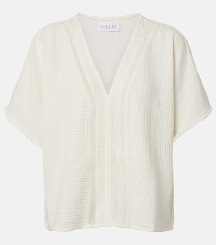 Velvet Top Verna in garza di cotone - Velvet - Modalova