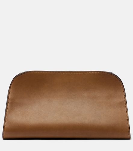 The Row Peggy leather clutch - The Row - Modalova