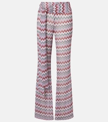 Bananhot Bowie chevron flared pants - Bananhot - Modalova