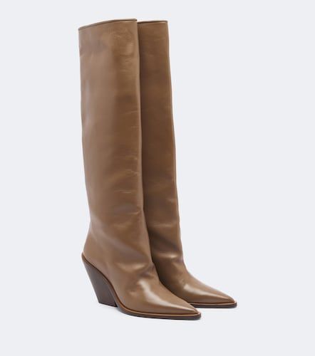 Botas altas Nevada de piel - Souliers Martinez - Modalova