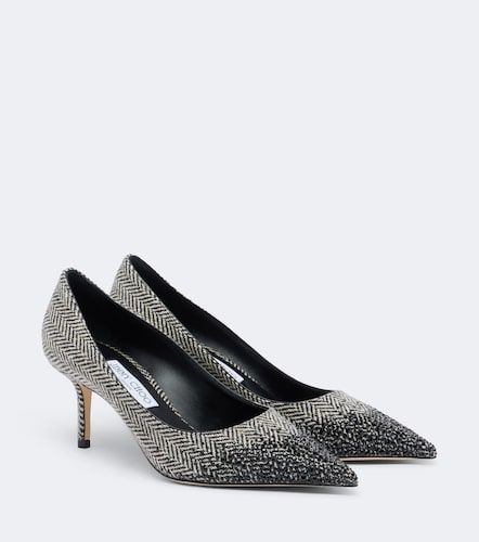 Love embellished herringbone pumps - Jimmy Choo - Modalova