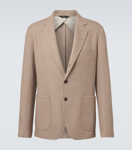 Brioni Blazer in lana e seta - Brioni - Modalova