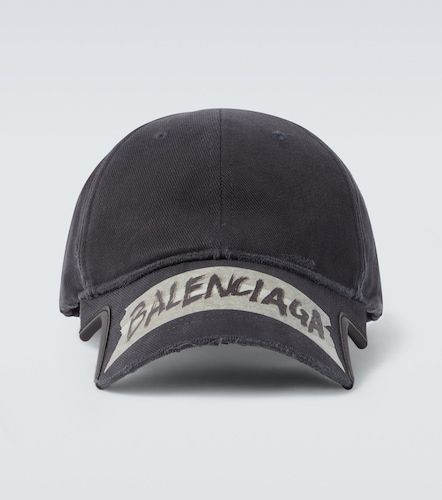 Gorra Masking Tape de dril de algodón - Balenciaga - Modalova