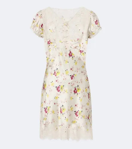 Dôen Vestido corto Elisaria de seda floral - Doen - Modalova