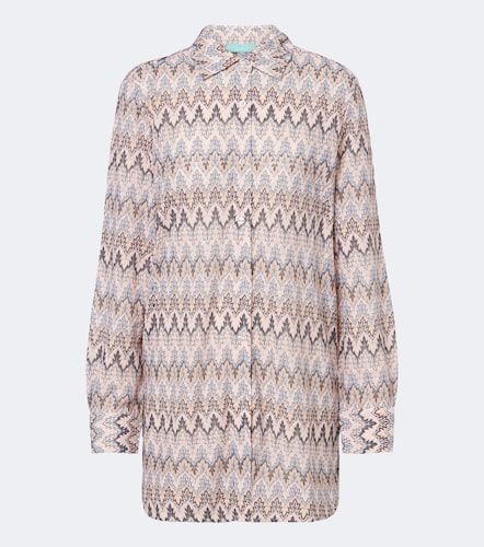 Camisa Daria de punto de chevron - Melissa Odabash - Modalova