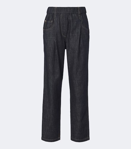 Jeans rectos con cuentas Monili - Brunello Cucinelli - Modalova