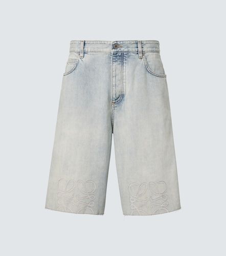 Loewe Shorts de denim con anagrama - Loewe - Modalova