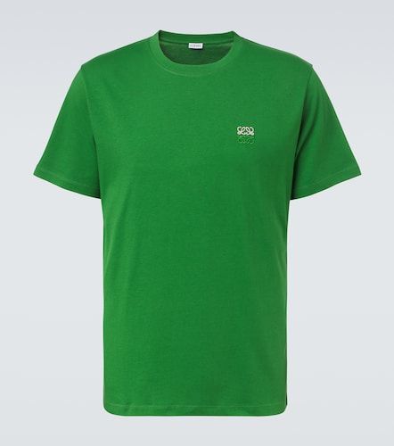 Camiseta de jersey de algodón con anagrama - Loewe - Modalova