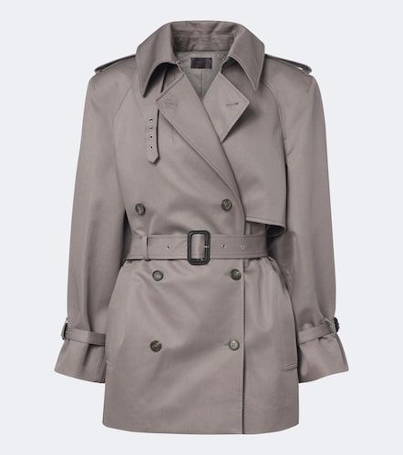 Double-breasted cotton trench coat - Mugler - Modalova